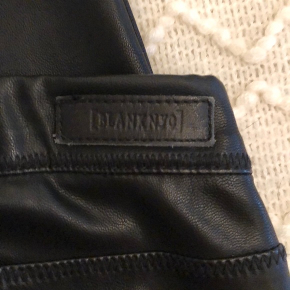 Free People Vegan Leather Pants - Picture 5 of 10